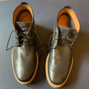 Genuine leather men’s Clark’s chukka boots size 10.5